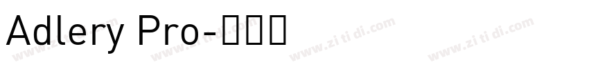 Adlery Pro字体转换